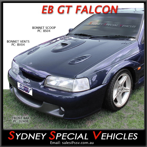 FRONT BUMPER BAR FOR EA-ED FALCONS -  EB GT STYLE