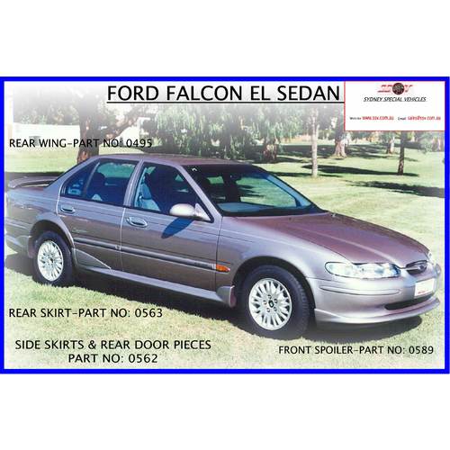 FRONT SPOILER FOR EL GLi FALCON & FUTURA - EL TICKFORD STYLE