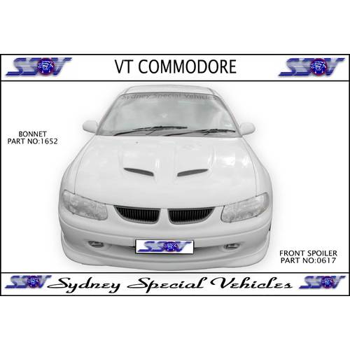 FRONT SPOILER FOR VT COMMODORE - VT SS STYLE