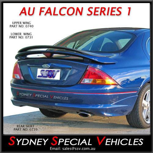 REAR SKIRT FOR AU FALCON SEDAN - TICKFORD STYLE
