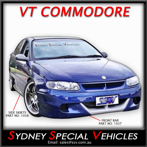 FRONT BUMPER BAR FOR VT COMMODORE - CLUBSPORT STYLE