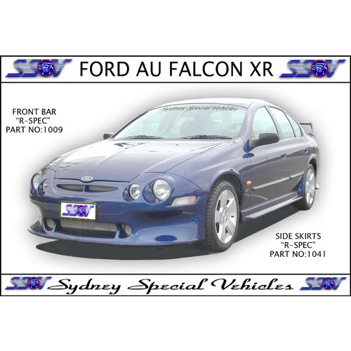 SIDE SKIRTS FOR AU FALCON SEDAN - R SPEC