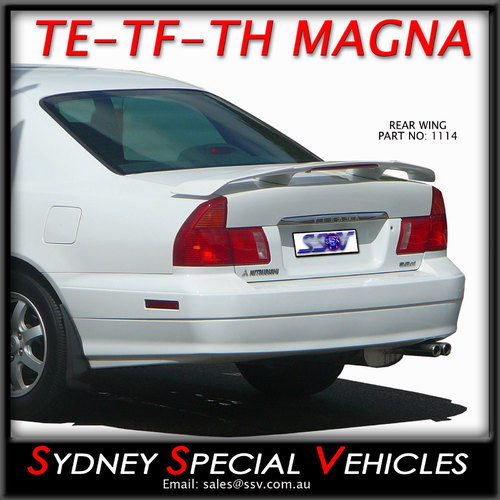 REAR SPOILER TE TF TH MAGNA SEDAN