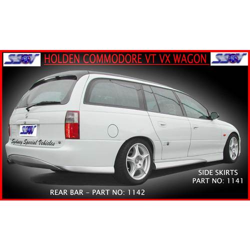 SIDE SKIRTS FOR VT-VZ COMMODORE WAGON
