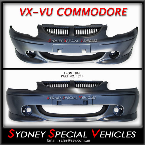 FRONT BAR FOR VU & VX COMMODORES - VX SS / S PACK STYLE