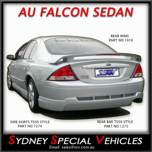 REAR BUMPER BAR FOR AU FALCON SEDAN - TS50 STYLE