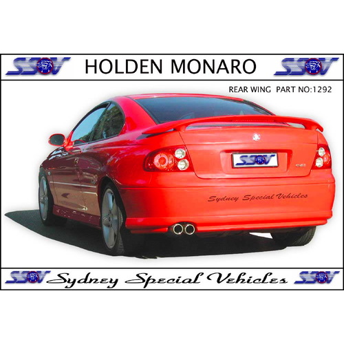 REAR SPOILER / BOOT WING FOR MONARO