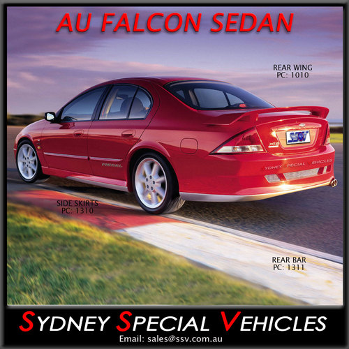 SIDE SKIRTS FOR AU FALCON SEDAN - HAVOC/REBEL STYLE