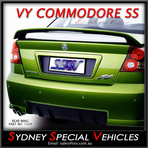 REAR SPOILER FOR VY COMMODORE SEDAN - VY SS STYLE