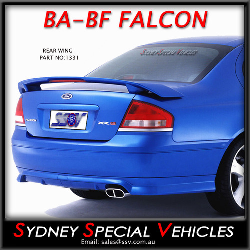 REAR SPOILER / REAR WING FOR BA -BF FALCON SEDAN XR6 XR8