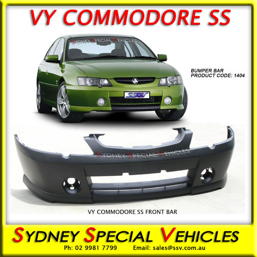 FRONT BAR & FOG LIGHTS FOR VY COMMODORE SS / S PACK  STYLE