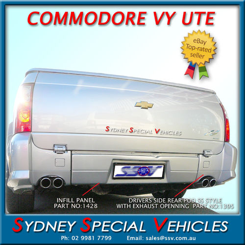 IN FILL PANEL FOR VY-VZ COMMODORE SS UTES