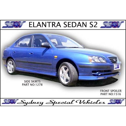 FRONT SPOILER FOR ELANTRA 10/2003-7/2006