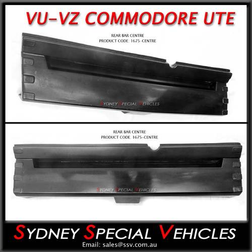 REAR BAR CENTRE SECTION FOR VU VY VZ COMMODORE UTES - VY MALOO STYLE