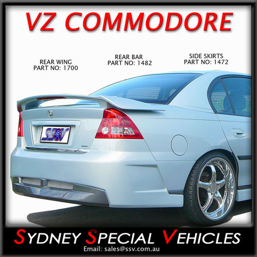 REAR SPOILER FOR VY - VZ COMMODORE SEDAN - VZ CLUBSPORT STYLE