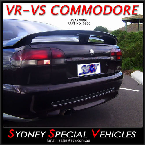 REAR SPOILER FOR VR-VS COMMODORE SEDAN VR CLUBSPORT STYLE