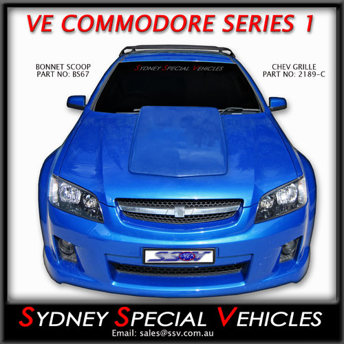 CHEV STYLE GRILLE FOR SERIES 1 VE COMMODORE SS, SV6 & SSV
