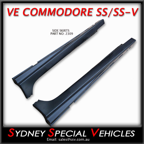 SIDE SKIRTS FOR VE-VF COMMODORE SEDANS & WAGONS - SS STYLE