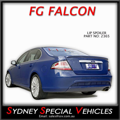 REAR SPOILER / BOOT LIP FOR FG FALCON SEDAN - G6E TURBO STYLE