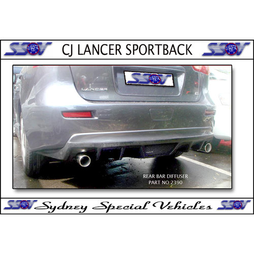 REAR BAR DIFFUSER FOR CJ LANCER SPORTBACK