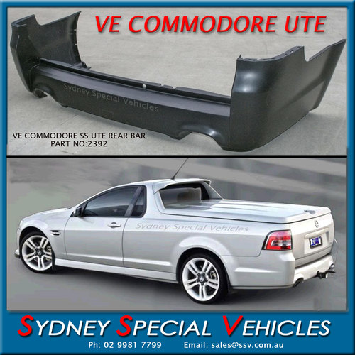 REAR BUMPER BAR FOR VE COMMODORE UTE - SS STYLE