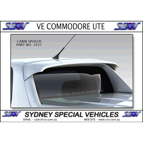 CABIN SPOILER ROOF WING FOR VE-VF COMMODORE UTES