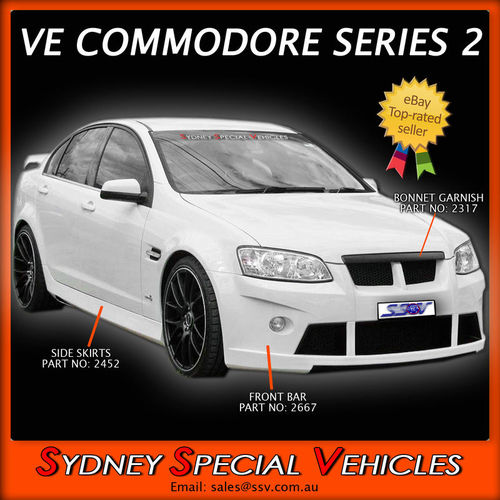 SIDE SKIRTS FOR VE-VF SEDANS & WAGONS - X2 STYLE