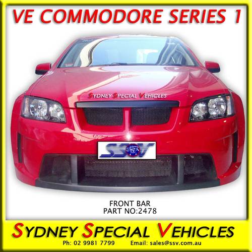FRONT BUMPER BAR FOR VE COMMODORE SERIES 1, X2-R STYLE