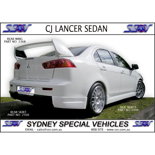 SIDE SKIRTS FOR CJ LANCER - XDC STYLE
