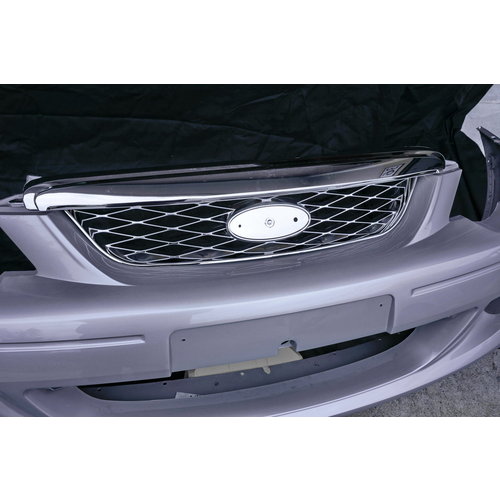 UPPER GRILLE FOR BA & BF FALCON XR6 & XR8 WITH CHROME FINISH
