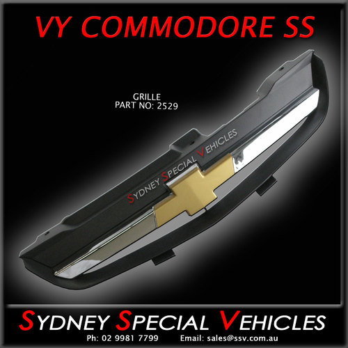 CHEV STYLE GRILLE FOR VY COMMODORE SS / S PACK / SV8 