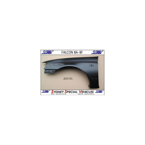 FRONT GUARD FOR BA BF FALCON - LEFT HAND