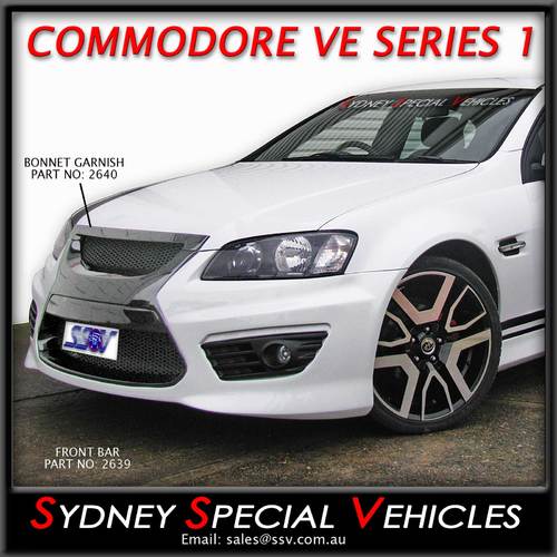 FRONT BUMPER BAR FOR VE COMMODORE SERIES 1, SPORTS STYLE