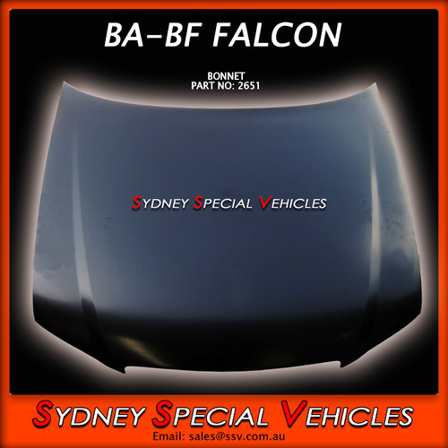BONNET FOR BA-BF FALCON - FACTORY STYLE
