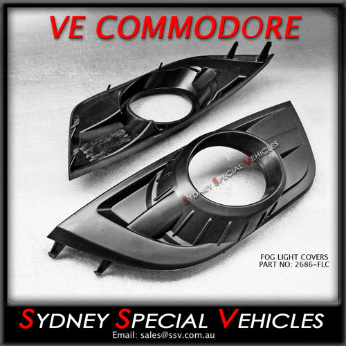 FOG LIGHT COVER FOR VE COMMODORE HSV E2 E3 FRONT BAR - RIGHT HAND
