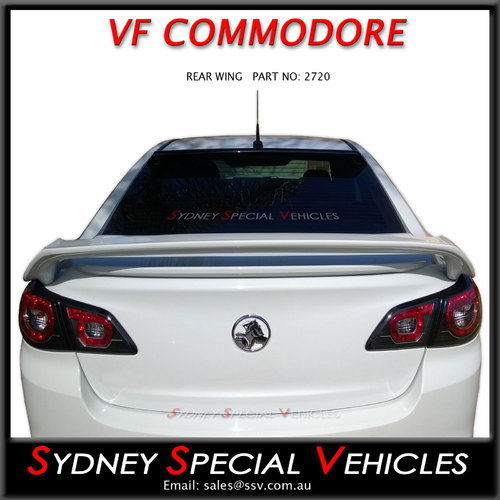 REAR WING / BOOT SPOILER FOR VF COMMODORE SEDAN