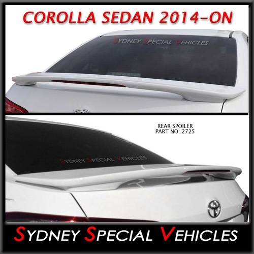 REAR WING / BOOT SPOILER FOR COROLLA SEDAN 2014 - 2017
