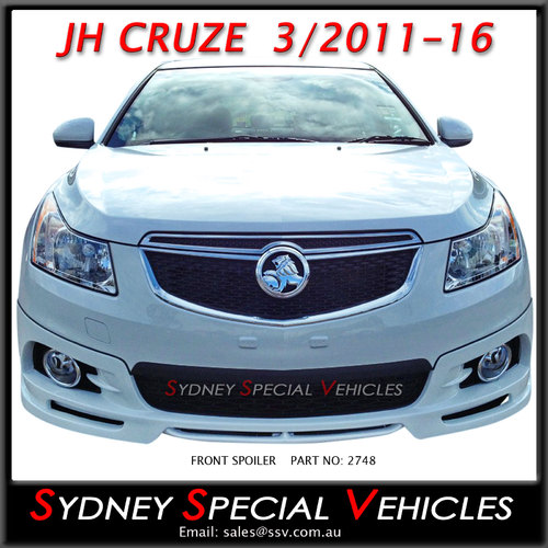 FRONT SPOILER FOR JH CRUZE 3/2011-16