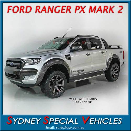 FORD PX RANGER MARK 2 WHEEL ARCH FLARES - FULL SET
