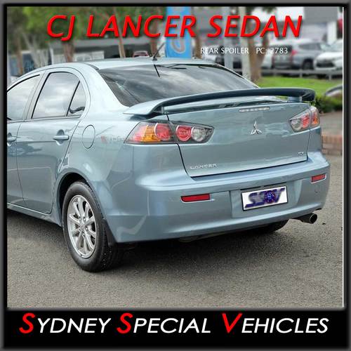 REAR SPOILER FOR CJ LANCER SEDAN 2007-2017 -SX STYLE