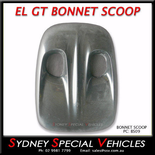 BONNET SCOOP - EL GT WITH UNDER TRAY