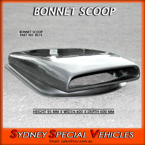 BONNET SCOOP -  HORNET LOW LINE STYLE WITH BASE