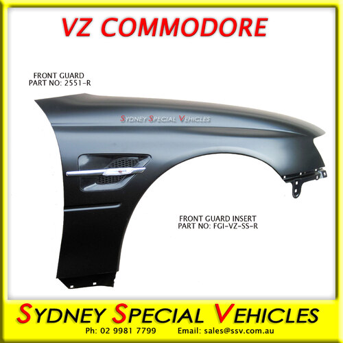 GUARD FLUTES WITH INDICATOR FOR VY-VZ