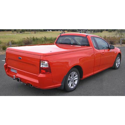 HARD LID FG FGX FALCON UTE - FLAT SMOOTH - MANUAL LOCKS