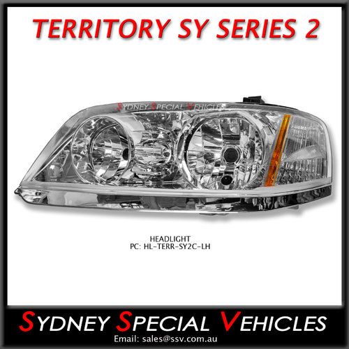 HEADLIGHT FOR TERRITORY 5/2009-4/2011 - LEFT HAND OR PASSENGER SIDE