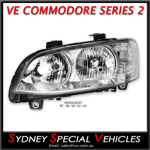 HEADLIGHT FOR VE COMMODORE SERIES 2 - PASSENGER SIDE