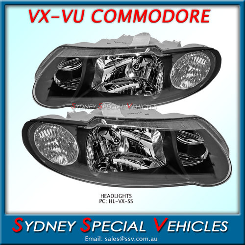 VX VU COMMODORE SS HEADLIGHTS - PAIR OF NEW