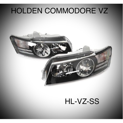 HEADLIGHTS FOR VZ COMMODORE - SS STYLE - PAIR