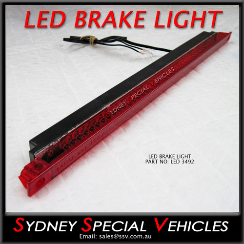 REPLACEMENT LED BRAKE LIGHT FOR REAR WING SPOILER 349 mm long