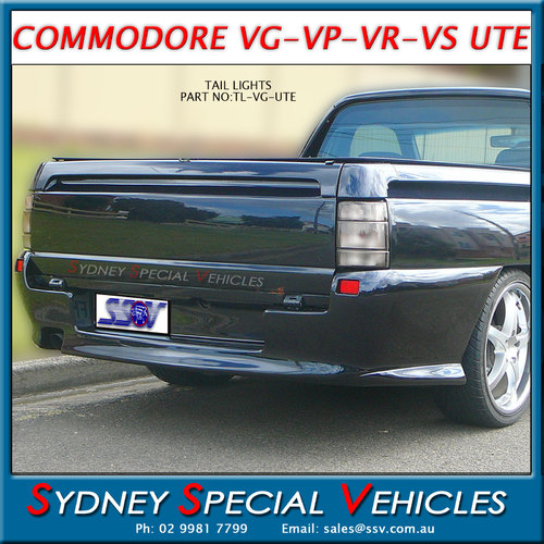 TAIL LIGHTS FOR VG VP VR VS COMMODORE UTES - PAIR OF